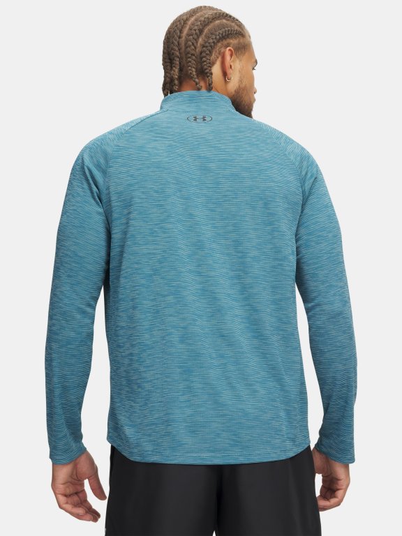 Футболка Under Armour Tech Textured 1/2 Zip Чоловіча синя