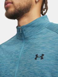 Футболка Under Armour Tech Textured 1/2 Zip Чоловіча синя