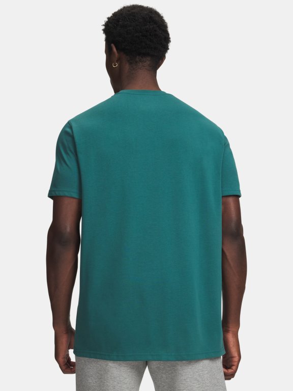 Футболка Under Armour Hw Armour Label SS Man gray green
