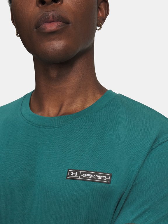 Футболка Under Armour Hw Armour Label SS Man gray green