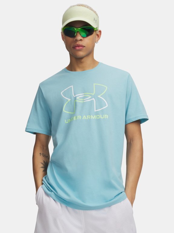 Футболка Under Armour Gl Foundation Update SS Man Blue