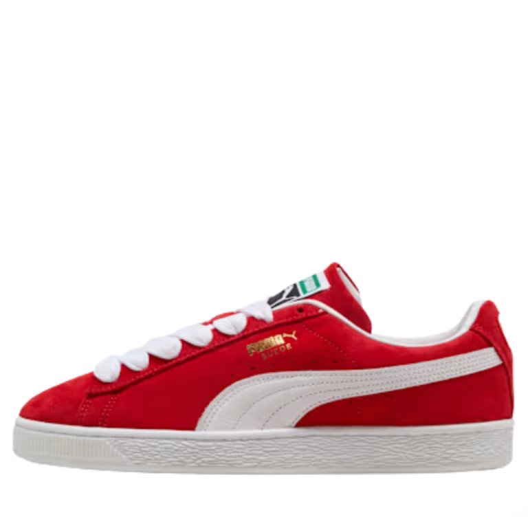 Кросівки Puma Suede Classic - червоно/білі