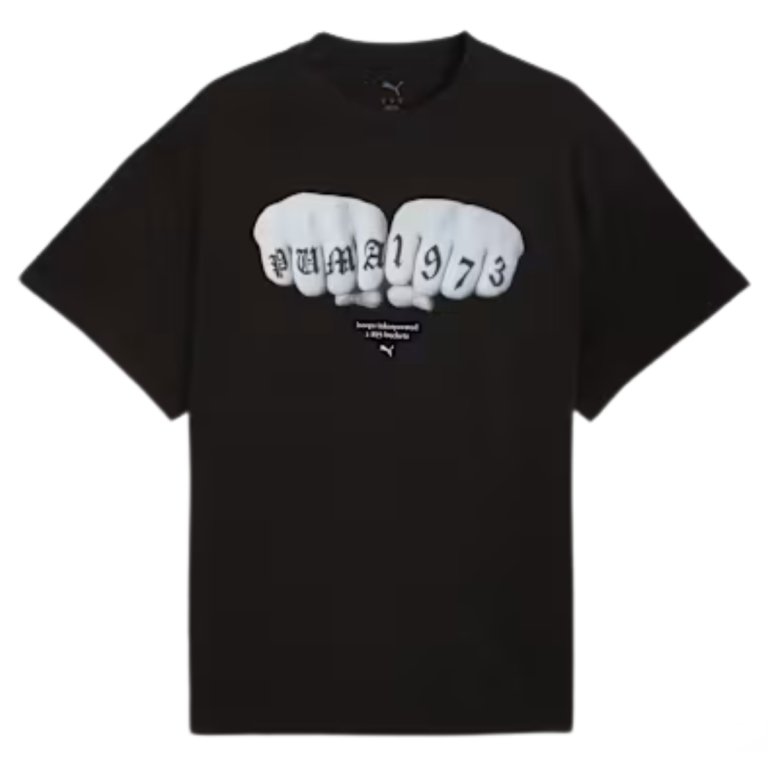 Футболка Puma Swish N Ink Tee M - чорна