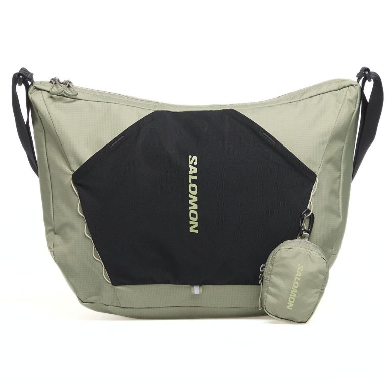 Сумка Salomon Acs Shoulder Bag - зелено/чорна