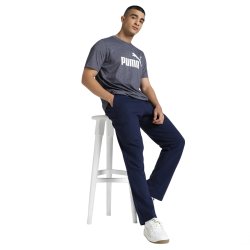 Футболка Puma ESS № 1 Logo Heather Tee M - сіра