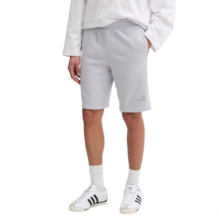 Шорти Puma ESS No. 1 Logo Shorts 10" M - світло-сірі