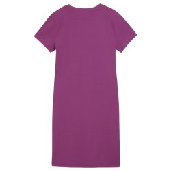 Сукня Puma ESS Small No. 1 Logo Slim Dress W - фіолетова