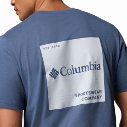 Футболка Columbia CSC™ Logo Back Tee M - синя