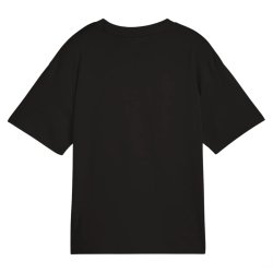 Футболка Puma ESS Centered Cat Logo Boxy Tee J - чорна