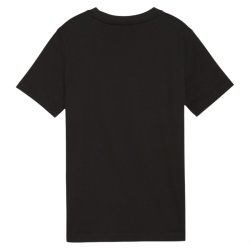 Футболка Puma ESS 2 Color No.1 Logo Tee J - чорна
