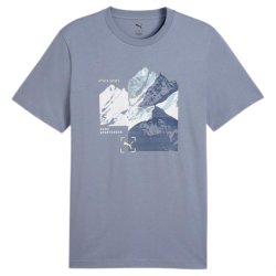 Футболка Puma Graphic Mountain Tee M - сіра