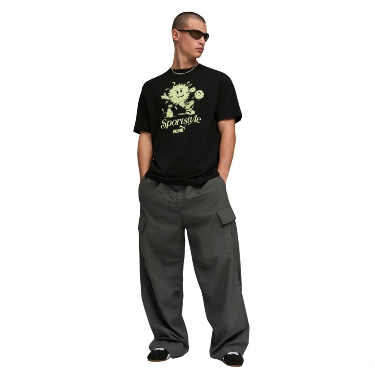 Tričko Puma Graphic Sun Tee M - černá