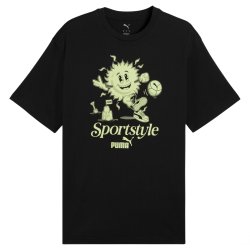 Tričko Puma Graphic Sun Tee M - černá