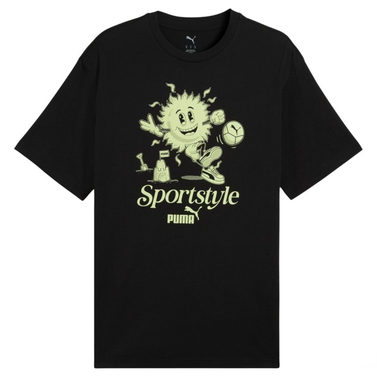 Tričko Puma Graphic Sun Tee M - černá