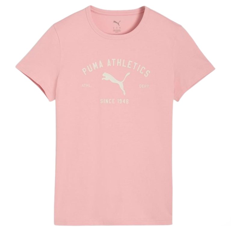 Футболка Puma Class Graphic Tee W - рожева