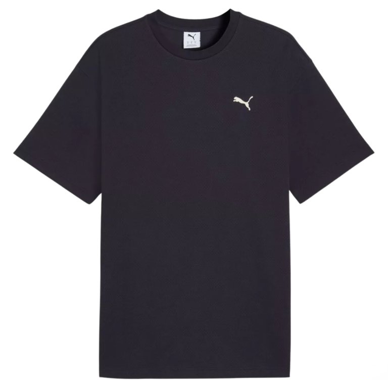 Tričko Puma ESS Elevated Relaxed Tee M - tmavě modrá