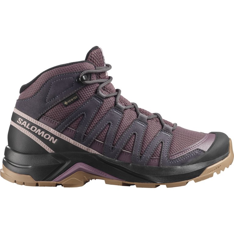Черевики Salomon X-Adventure Recon Mid GTX W - фіолетові