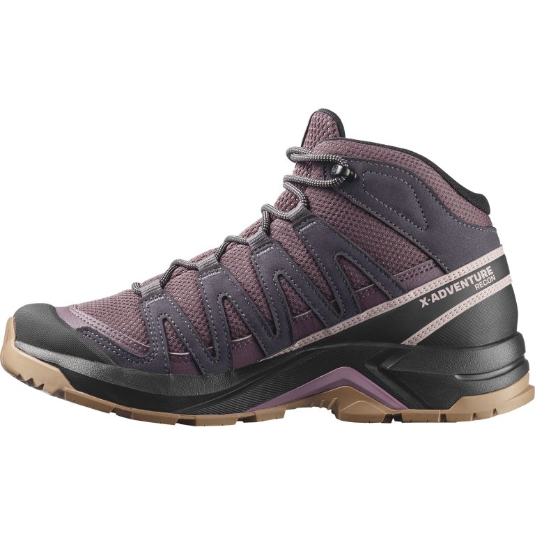 Черевики Salomon X-Adventure Recon Mid GTX W - фіолетові