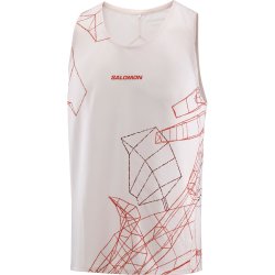 Salomon S/LAB Speed Singlet M - білий