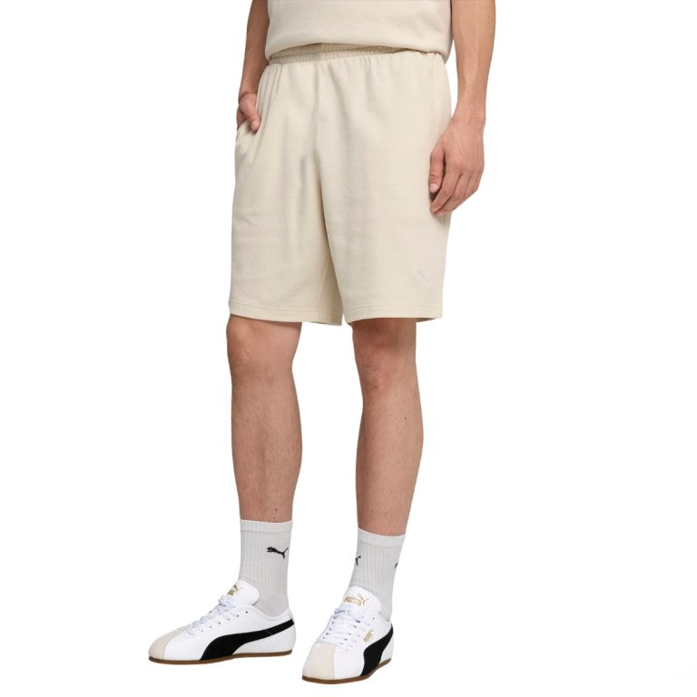 Шорти Puma ESS Elevated Relaxed Shorts 9" M - бежеві