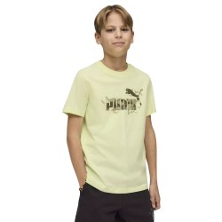 Футболка Puma ESS Camo Tee J - світло-зелена