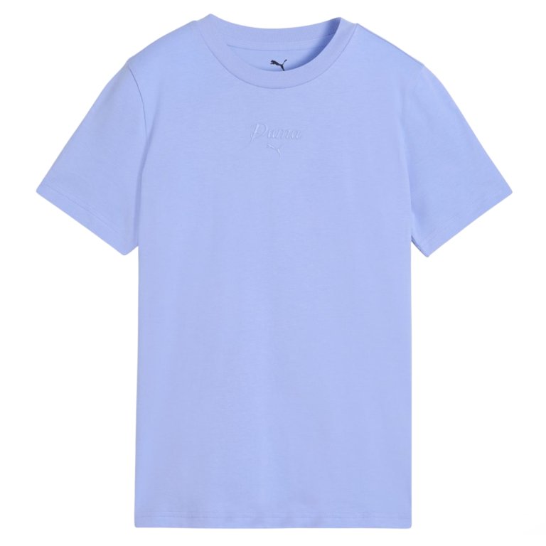 Футболка Puma ESS Script Tee J - синя