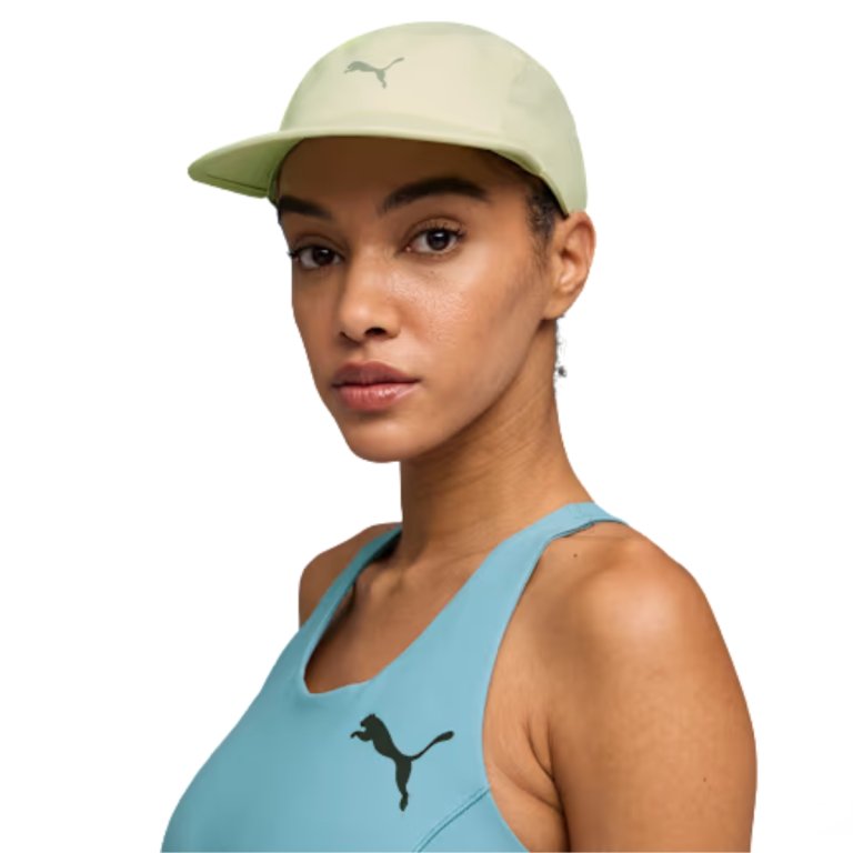 Кепка Puma ESS Running 5 Panel Cap - світло-зелена