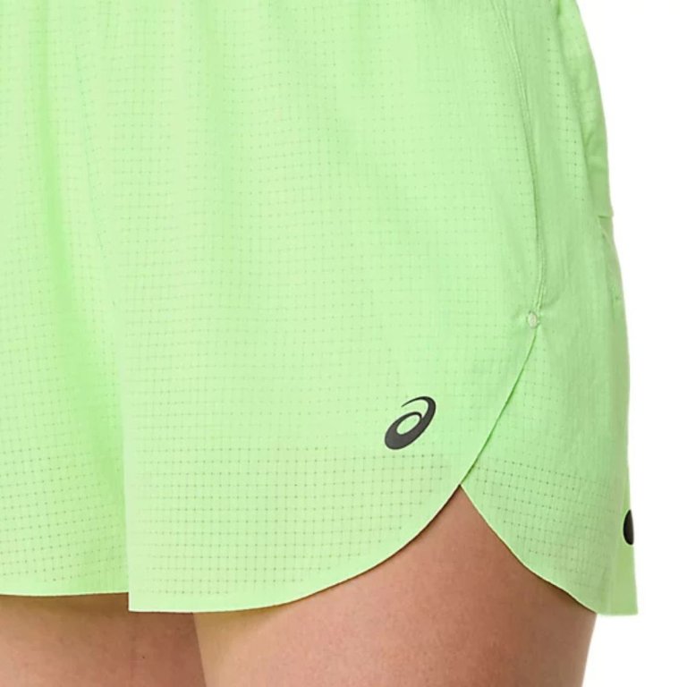 Kraťasy Asics Metarun Split Shorts W - zelená
