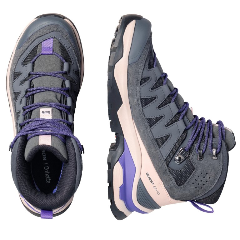 Взуття Salomon Quest Echo Gtx W - фіолетове