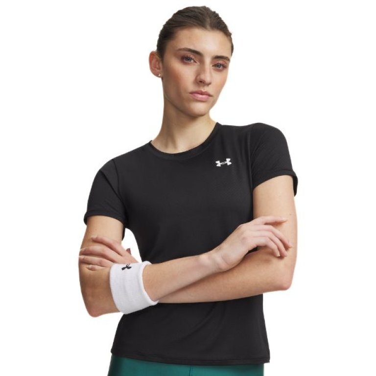 Футболка Under Armour Tech Mesh SS W - чорна