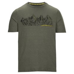 Tričko Killtec Lilleo MN Tshrt C M - tmavě zelená