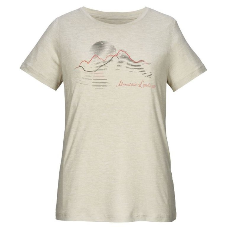 Tričko Killtec KOS 18 WMN TSHRT 43784-000 260 W - béžová