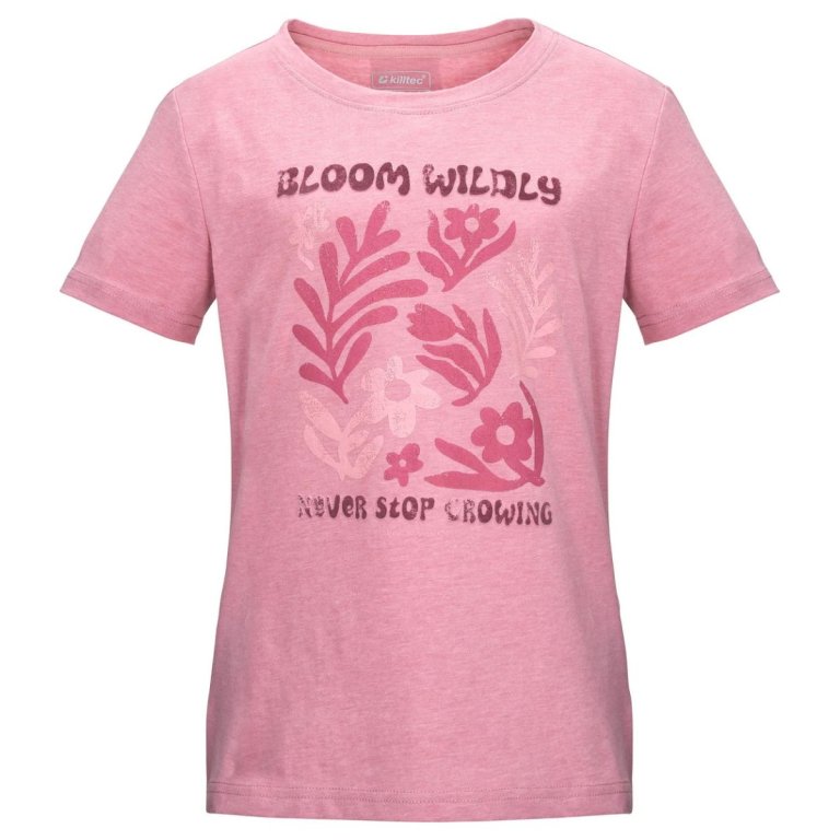 Tričko Killtec KOS 135 GRLS TSHRT 44127-000 427 J - růžová