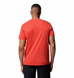 Футболка Columbia Zero Rules™ Light SS Graphic Crew M - червона