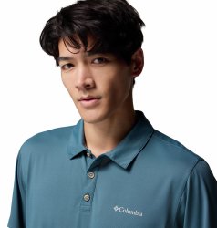 Футболка Columbia Tech Trail™ Utility Polo M - синя