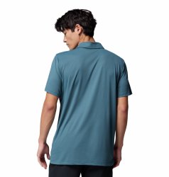 Футболка Columbia Tech Trail™ Utility Polo M - синя