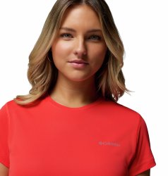 Футболка Columbia Zero Rules™ Light SS Crew W - червона