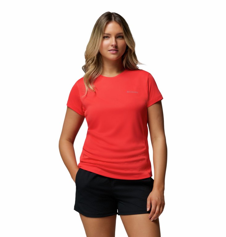 Футболка Columbia Zero Rules™ Light SS Crew W - червона