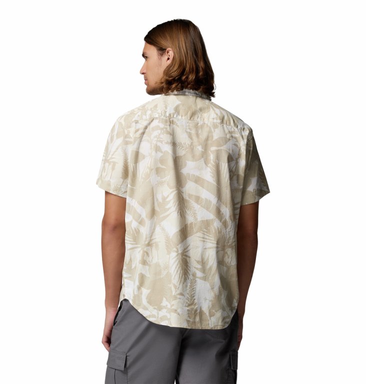 Сорочка Columbia Rapid Rivers™ Printed Short Sleeve Shirt M - бежево/біла