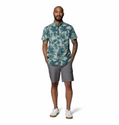 Сорочка Columbia Rapid Rivers™ Printed Short Sleeve Shirt M - синя