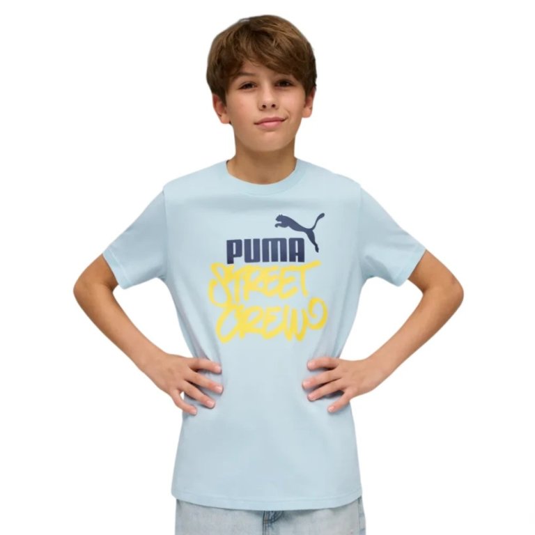 Футболка Puma Mid90s Graphic Tee J - синя