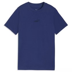 Футболка Puma Ess Small No.1 Logo Centered Tee J - темно-синя