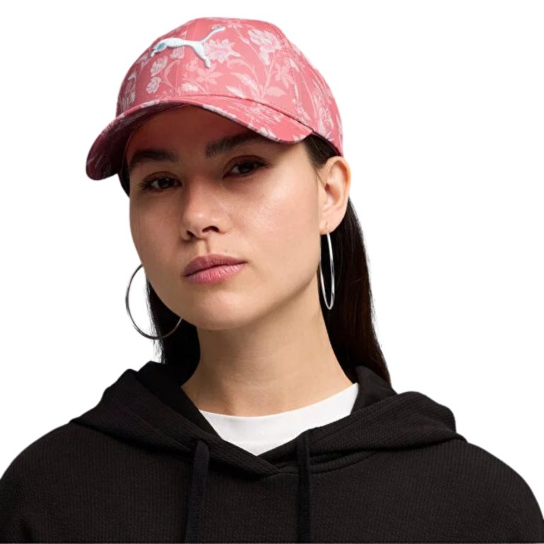 Кепка Puma Ess Elevated AOP BB - рожева