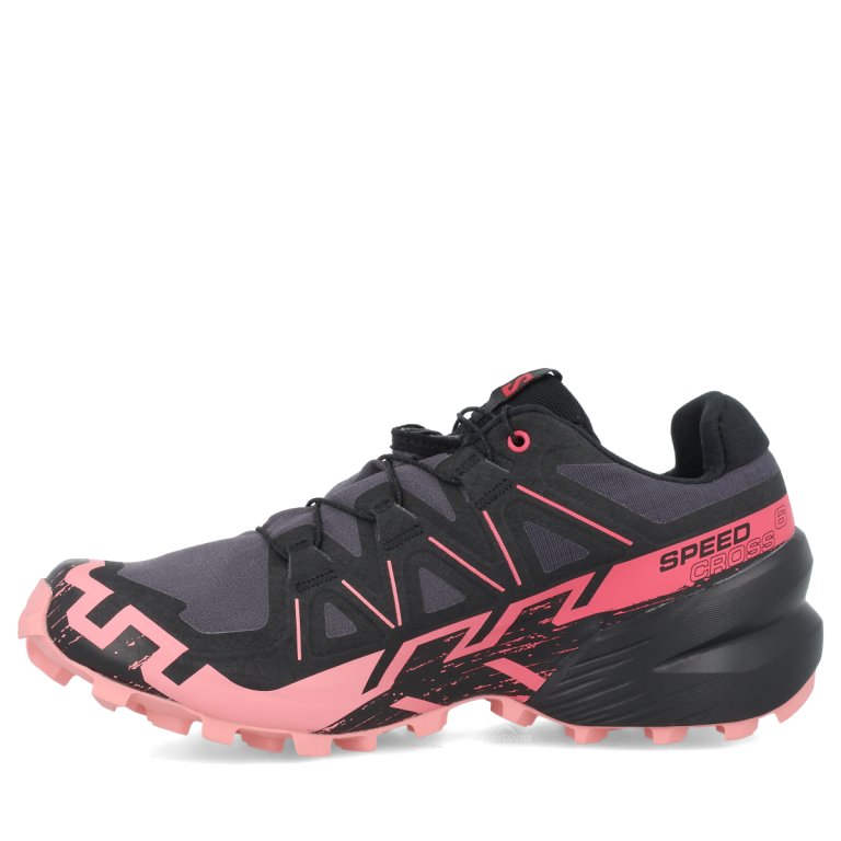 Кросівки Salomon Speedcross 6 GTX W - чорно/сіро/рожеві