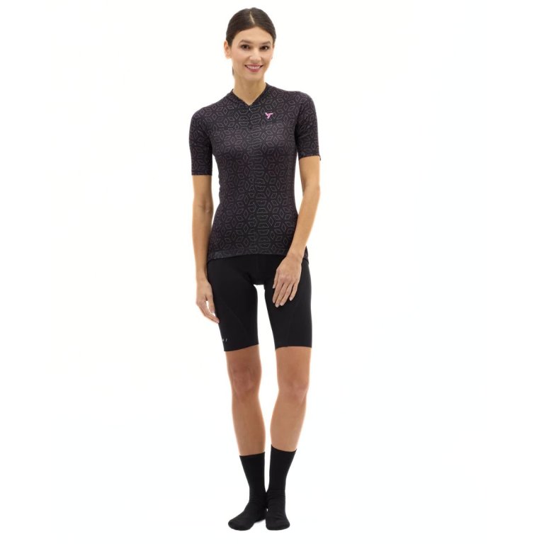 Cyklistický dres Silvini Catirina WD1621 W - čierny