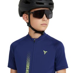 Cyklistický dres Silvini Mazzani CD2432 J - modrý