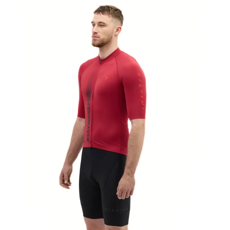 Cyklistický dres Silvini Mazzano MD2424 M - červený
