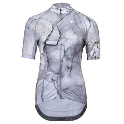 Cyklistický dres Silvini Calnia WD2412 W - šedý/čierny