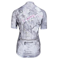 Cyklistický dres Silvini Calnia WD2412 W - šedý/čierny