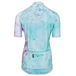 Cyklistický dres Silvini Calnia WD2412 W - modro-ružový